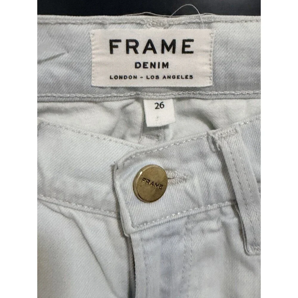FRAME Denim Jeans Light Wash Le Skinny de  Jeanne 26